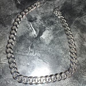 STUNNING SOLID TITANIUM NECKLACE/CHOKER